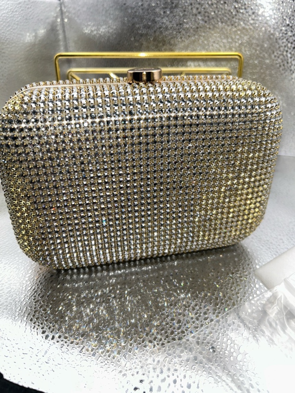 Olga Berg Rae Crystal Frame Clutch - Picture 3 of 9